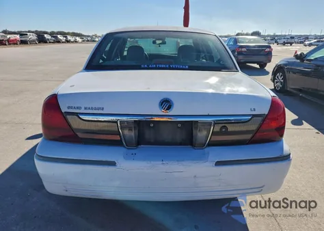 2006 Mercury Grand Marquis Ls from USA, damaged, VIN 2MEFM75V66X648222